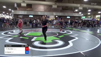 48 kg Rnd Of 32 - Tommy Wurster, Beast Mode Wrestling vs Daniel Myint, The Wrestling Academy