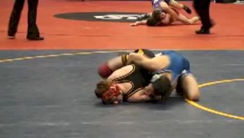 130lbs Cody Ruggirello Central Valley- vs. Steven Leclair Massena-