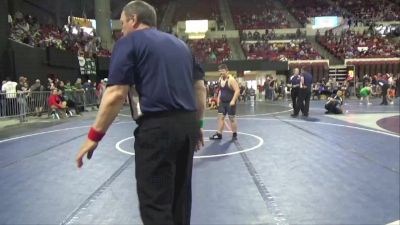 Round 1 - Asher Costa-Master, Laurel Matburners vs Aiden Wilson, North Montana Wrestling Club