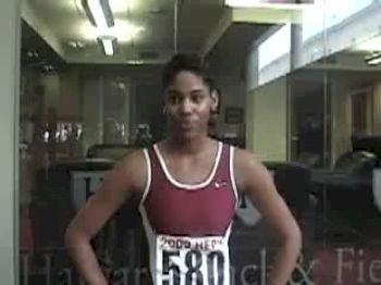 Dara Wilson 1st 60 hurdles
