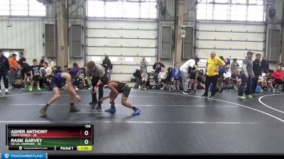 110 lbs Round 3 (6 Team) - Asher Anthony, Terps Xpress vs Rasik Garvey, So Cal Hammers