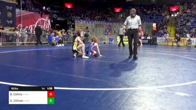 77 lbs Round Of 16 - JoJo LaRocco, Northeastern vs Gabe Green, Peters Township