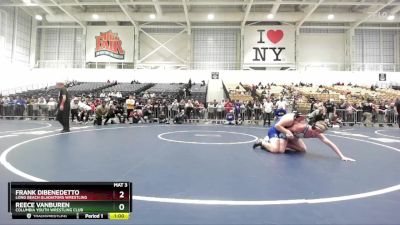 170 lbs 1st Place Match - Reece VanBuren, Columbia Youth Wrestling Club vs Frank DiBenedetto, Long Beach Gladiators Wrestling