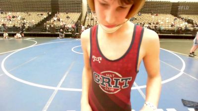 101 lbs Rr Rnd 1 - Matthew Dailey, Grit Mat Club vs Ben Paley, Refinery Wrestling Youth