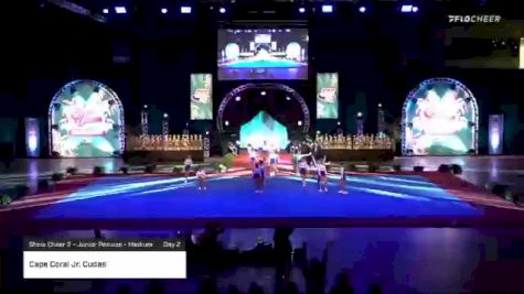 Cape Coral Jr. Cudas [2020 Show Cheer 2 - Junior Peewee - Medium Day 2] 2020 Pop Warner National Cheer & Dance Championship