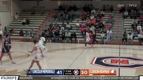 Replay: Lincoln Memorial vs Carson-Newman | Jan 31 @ 8 PM