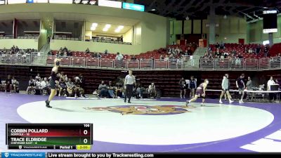 106 lbs Round 3 (6 Team) - Trace Eldridge, Cheyenne East vs Corbin Pollard, Norfolk