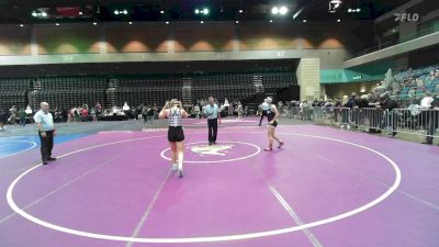 138 lbs Semifinal - Mary Jane Porter, Gilroy vs Kaytlynn Sibrian, McQueen