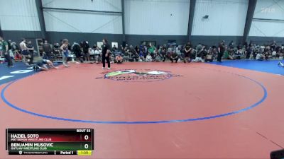 126 lbs Cons. Round 2 - Benjamin Musovic, Outlaw Wrestling Club vs Haziel Soto, Mat Demon Wrestling Club