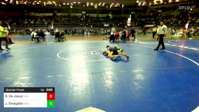 80 lbs Quarterfinal - Brayden De Jesus, Triumph Trained vs Jack Smagalla, Iron Horse