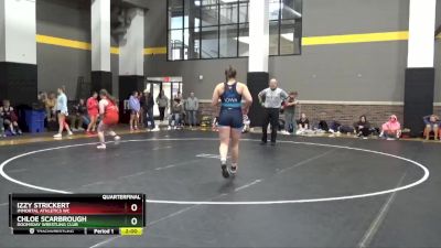 170 lbs Quarterfinal - Chloe Scarbrough, Doomsday Wrestling Club vs Izzy Strickert, Immortal Athletics WC