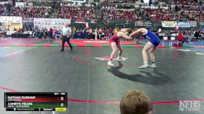 3rd Place Match - Camryn Mears, Malta / Whitewater vs Nathan Dunham, Fort Benton