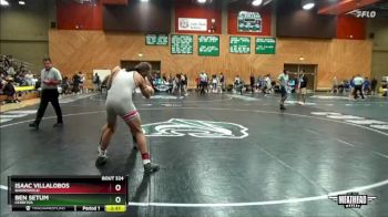 184 lbs Cons. Semi - Ben Setum, Cerritos vs Isaac Villalobos, Bakersfield