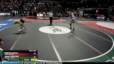 Champ. Round 1 - Triston Wells, Thayer Central vs Trent Mefford, Aquinas Catholic