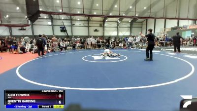 150 lbs Champ. Round 3 - Alex Fenwick, WA vs Quentin Harding, WA