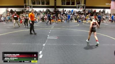 61 lbs Semifinal - Jerin Kendall, Hard Rock Rams vs Hudson Fielder, Backyard Brawlers