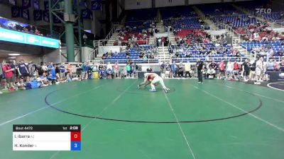 160 lbs Rnd Of 128 - Israel Ibarra, Arizona vs Harrison Konder, Illinois