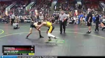 102 lbs Semis & 1st Wrestleback (8 Team) - Thomas Fall, Jackson Northwest vs Nathen Wieland, South Lyon Matcats