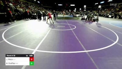 170 lbs Round Of 32 - Juan-Carlos Meza, Calaveras (SJ) vs Blake Chaffee, Serrano (SS)