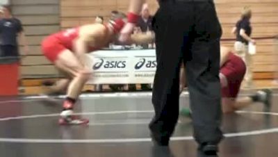 141lbs Corey Jantzen Harvard- vs. Corey Manson Cornell-