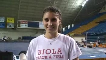 Natasha Miller NAIA Most Valuable athlete