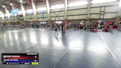 49 lbs Quarterfinal - Bridger Graham, AK vs Nicholas Sosa, FL