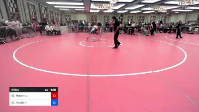 126 lbs Semifinal - Ryan Meier, Ma vs Colby Houle, Ct