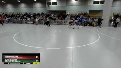 157 lbs Quarterfinal - Pablo Macias, Grindhouse Wrestling Club vs Ryan Palmer, Wrestling Brotherhood