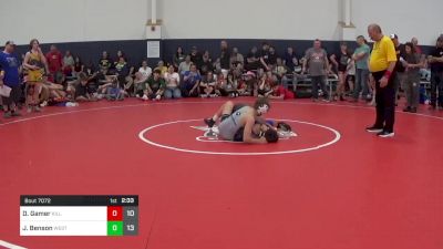 114 lbs Final - Danny Gamer, Killer Elite vs Jude Benson, West Virginia Wild