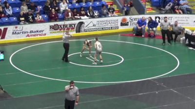 89 lbs Round Of 64 - Westley Hamman, South Williamsport vs Shaefer Hoffman, Downingtown West