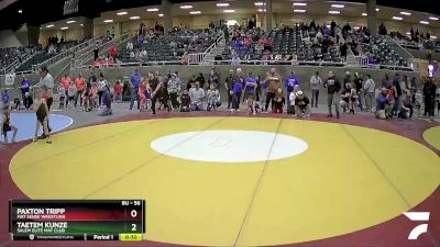 56 lbs Semifinal - Taetem Kunze, Salem Elite Mat Club vs Paxton Tripp, Mat Sense Wrestling