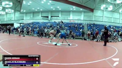 138 lbs Quarterfinal - Mason Kernan, PA vs Nicholas Blackburn, OH