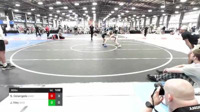 80 lbs Round Of 16 - Salavatore Colangelo, All American Wrestling Club vs Jackson Hoy, Quest School Of Wrestling MS