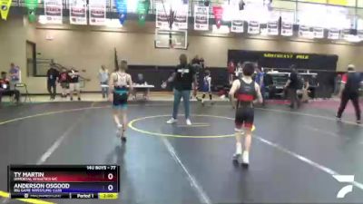 77 lbs Round 3 - Ty Martin, Immortal Athletics WC vs Anderson Osgood, Big Game Wrestling Club