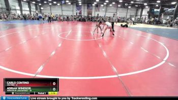 96 lbs Rd# 8- 12:30pm Saturday Final Pool - Adrian Windsor, Agression Legionaries vs Carlo Contino, Cali Red