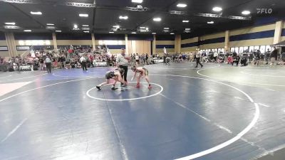 100 lbs Round Of 16 - Josiah Ruelas, Shafter Youth Wrestling vs William Theofanopoulos, Legends Of Gold LV