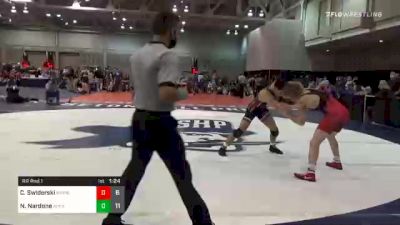 132 lbs Prelims - Casey Swiderski, Menace-Peanut Butter vs Nico Nardone, Apex Black