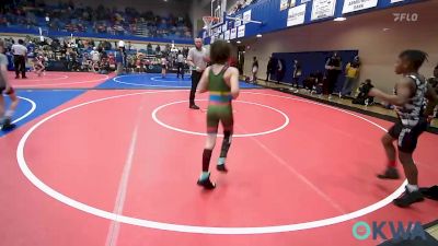 76 lbs Consolation - Drey Johnson, Pin-King All Stars vs Declan Forrest, Vinita Kids Wrestling