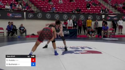 79 kg Cons 32 #1 - David Hussey, New Jersey vs Drake Buchanan, Air Force Regional Training Center