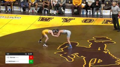 125 lbs Cole Verner, Wyoming vs Joe Heilman, North Carolina