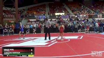 100 lbs Quarterfinal - Carolina Northup, Stockton vs Grace Noel, Columbus