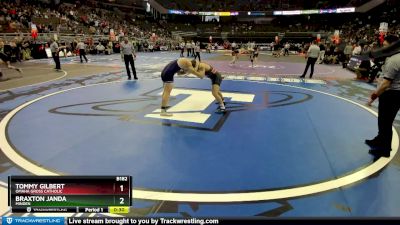 Cons. Round 2 - Tommy Gilbert, Omaha Gross Catholic vs Braxton Janda, Minden