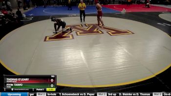 182 lbs Cons. Round 3 - Fiyin Taiwo, Park vs Thomas O`Leary, Homestead