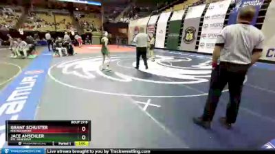 106 Class 2 lbs Cons. Round 1 - Grant Schuster, Mid-Buchanan vs Jace Amschler, Ste. Genevieve