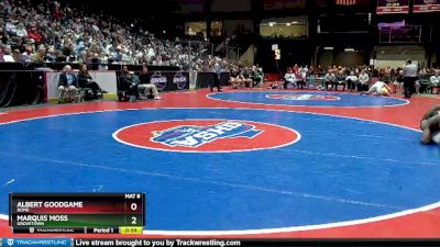 6A-285 lbs 3rd Place Match - Albert Goodgame, Rome vs Marquis Moss, Grovetown