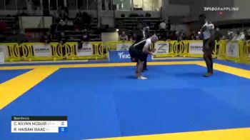 CHARLES KILYAN MCGUIRE vs RIDA HAISAM ISAAC 2020 American National IBJJF Jiu-Jitsu Championship