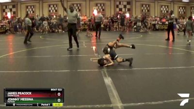 56 lbs Semifinal - James Peacock, Shore Elite vs Johnny Messina, M2TCNJ