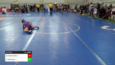 M-70 lbs Semifinal - William Kershisnik, WV vs Trevor Richards, WV