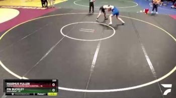 235 lbs Semis & 1st Wrestleback (8 Team) - Maximus Fuller, Maple River/United South Central vs Fin Buckley, Owatonna