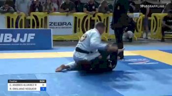 CARLOS ANDRES ALVAREZ ROBLES vs RICHAR EMILIANO NOGUEIRA 2021 Pan Jiu-Jitsu IBJJF Championship